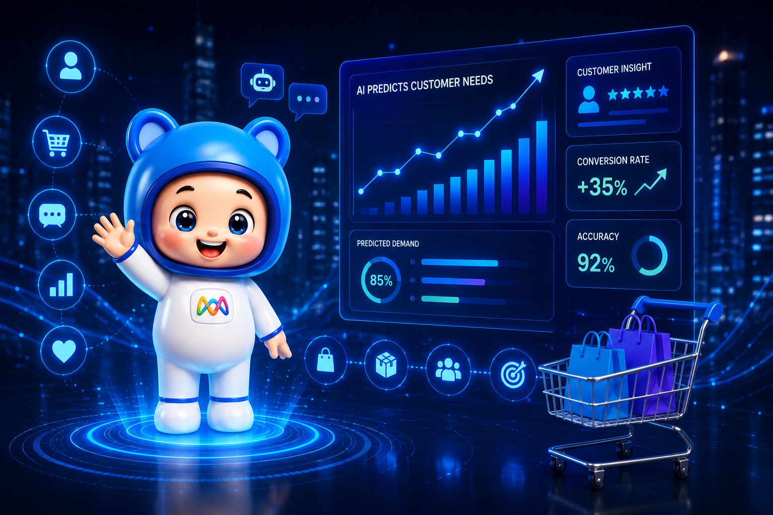 Chatbot AI dự báo nhu cầu khách hàng bằng công nghệ trí tuệ nhân tạo