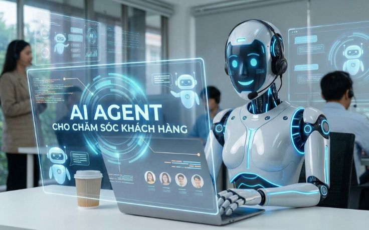 ứng dụng ai cho doanh nghiệp làm chatbot chăm sóc khách hàng tự động
